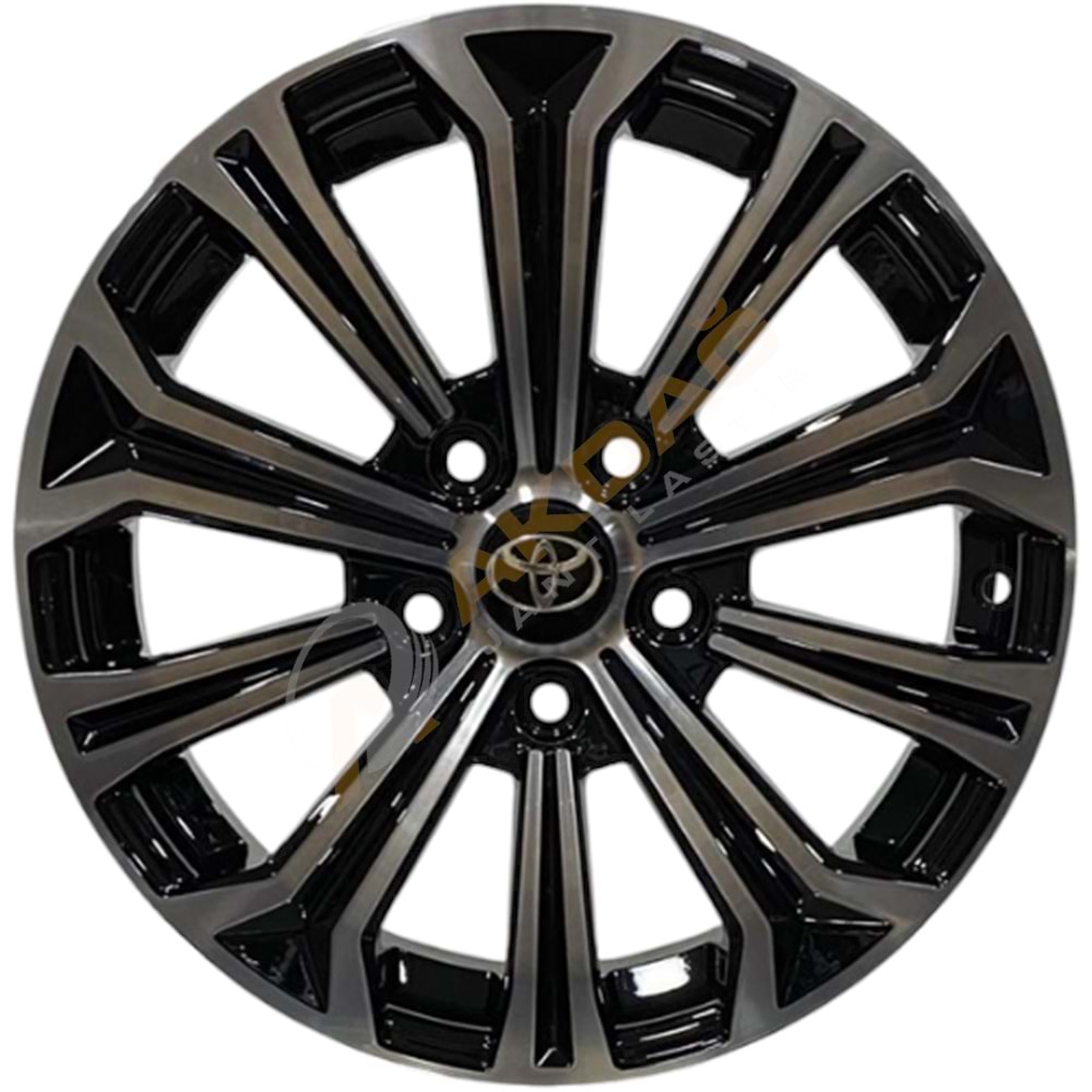 17X7,5 JANT DY 607 5X114,3 ET45-60,1 BLACK DIAMOND
