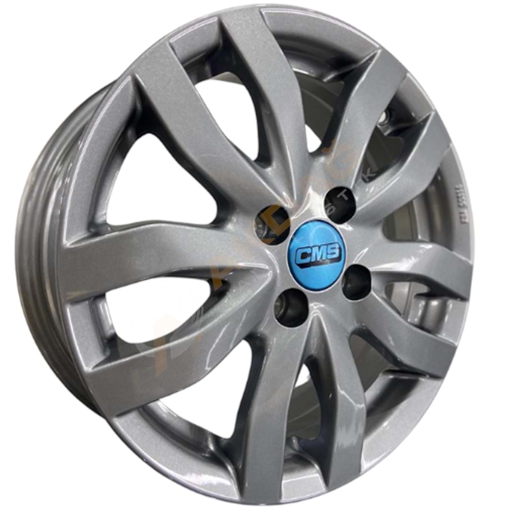 15X6.5 JANT CMS 985 5X100 ET40 67.2 SİLVER
