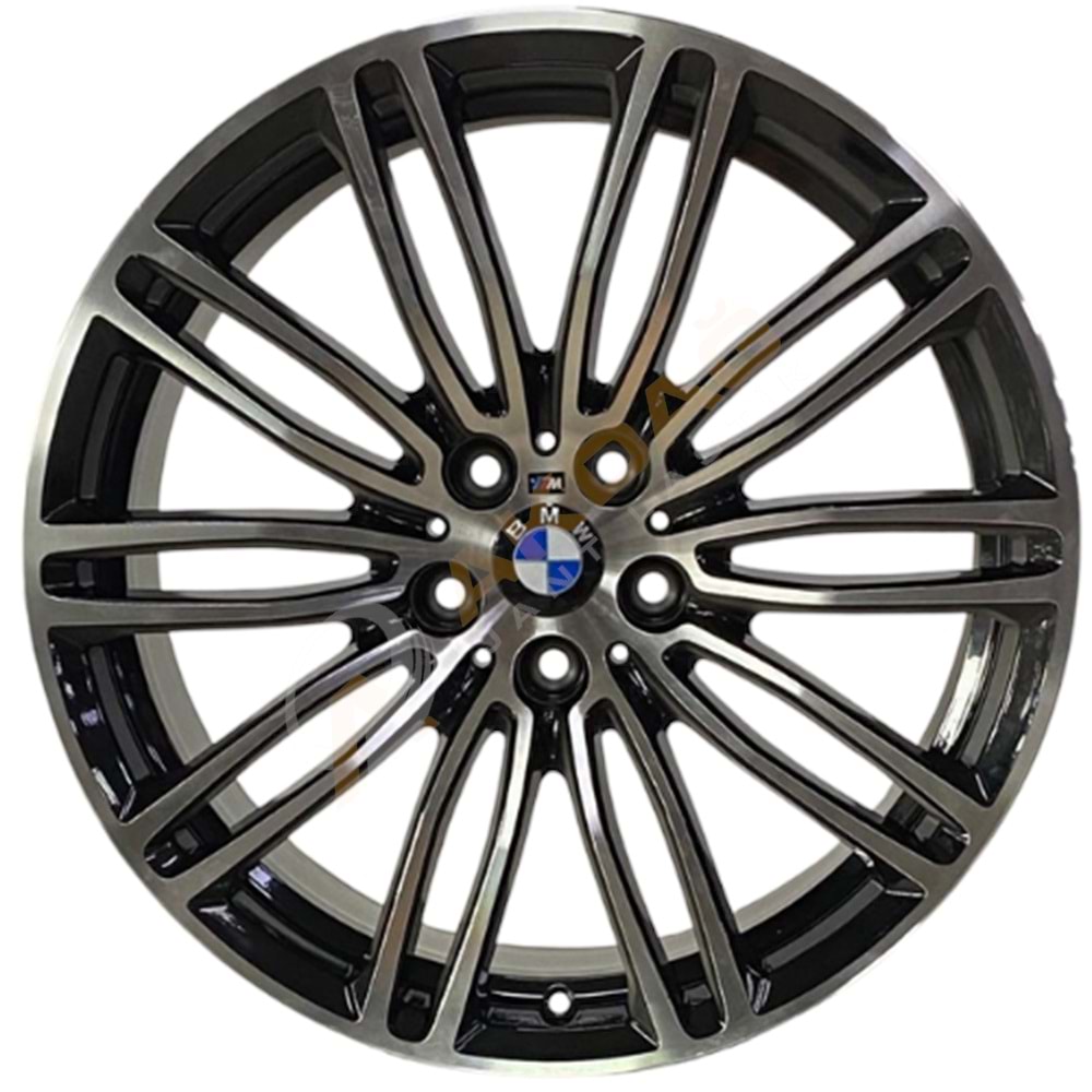 19X9,5 JANT TRUVA 195 5X112 ET30 66,6 BLACK DİAMOND