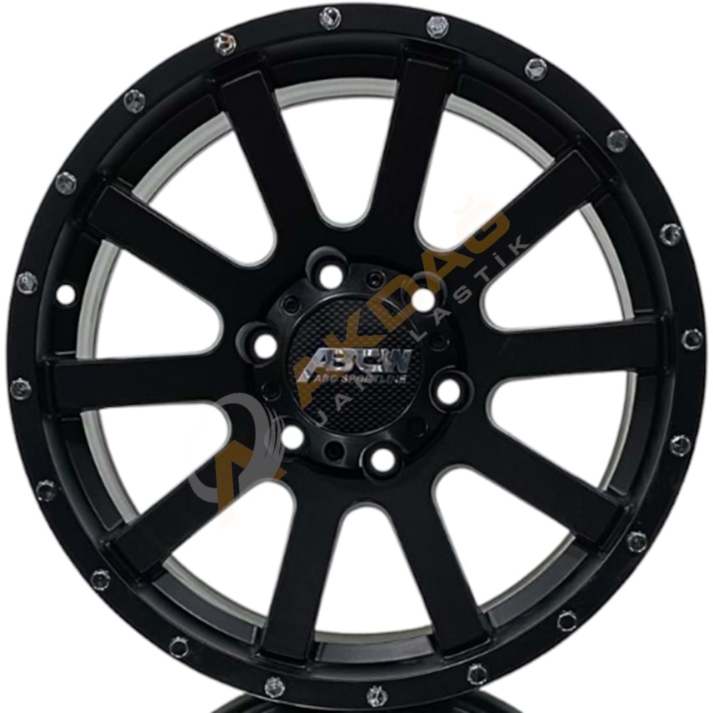 17X9.0 JANT BCH 7931 6X139.7 ET0 110 MATT BLACK
