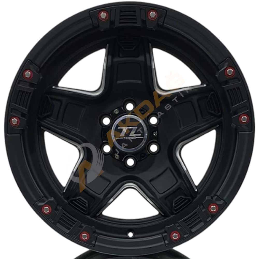 17X9.0 JANT TL 5664 6X114.3 ET13 66.1 MATT BLACK