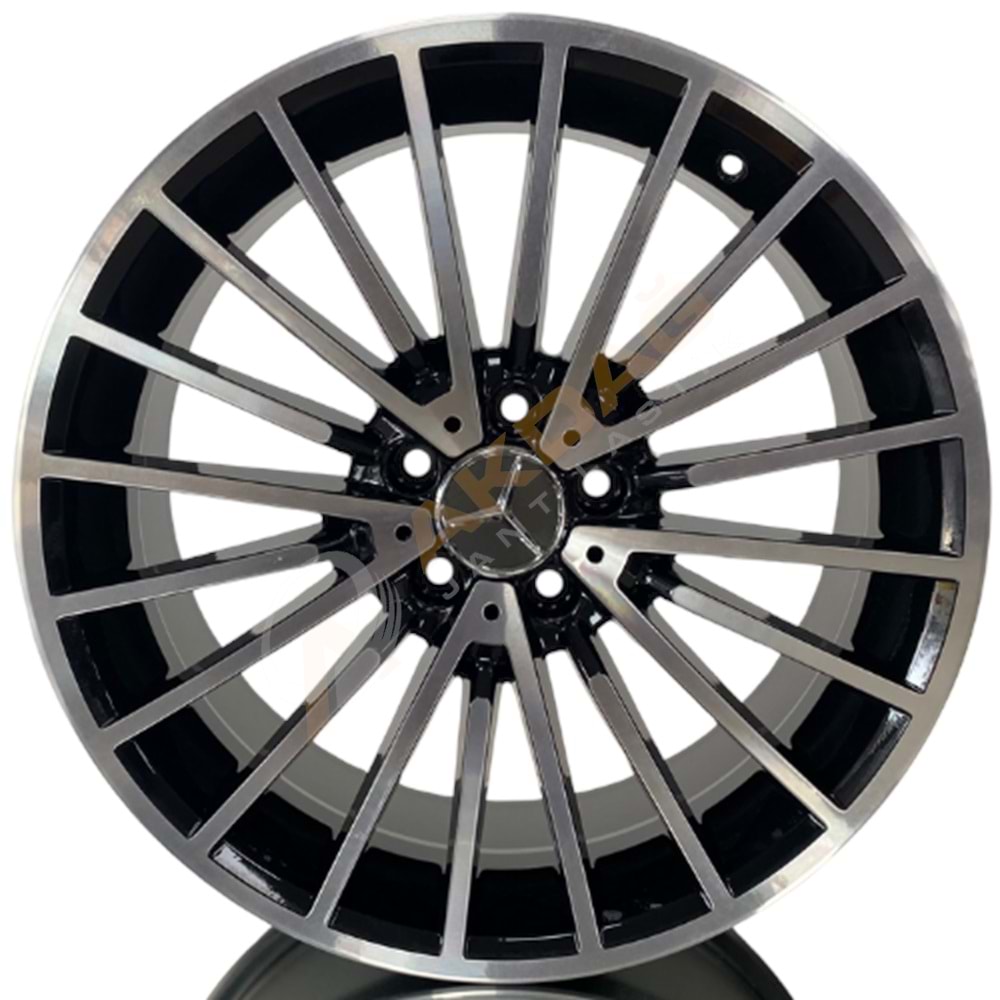 19X8,5 JANT STW 911 5X112 ET42 66,6 BLACK DİAMOND