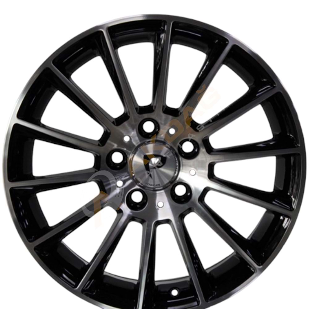 16X7 JANT BK 836 5X112 ET35 66,6 BLACK DIAMOND