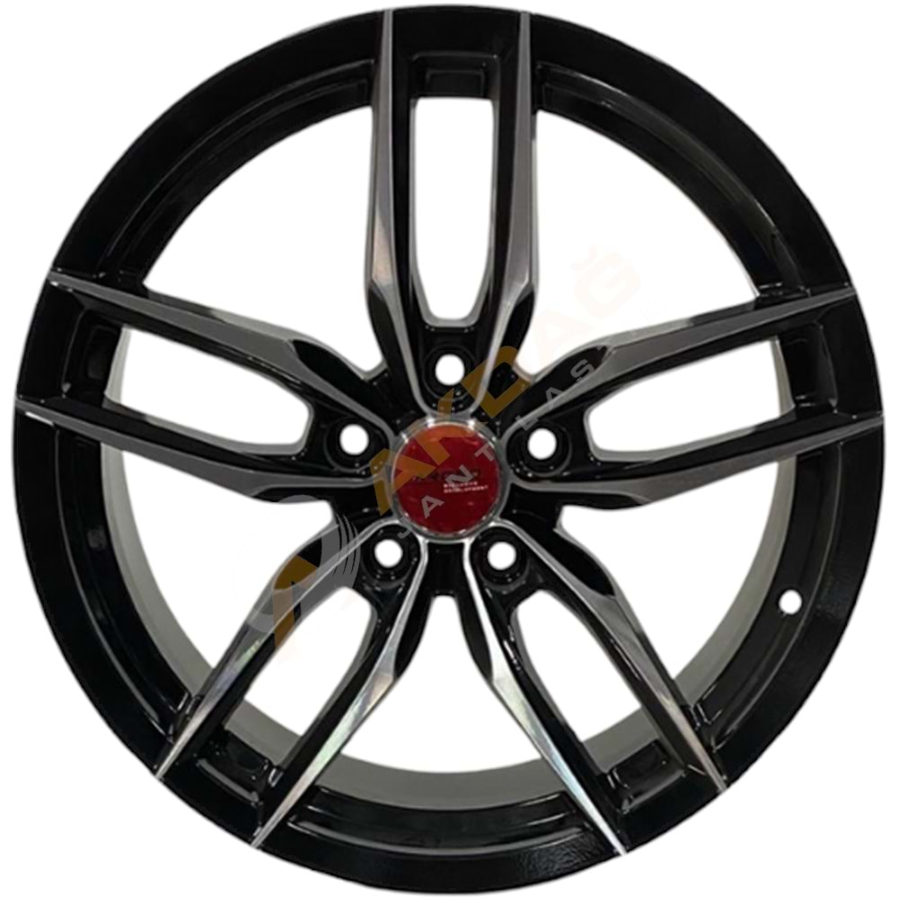 18X8,0 JANT ARC 18126 5X120 ET34 72,6 BLACK DİAMOND