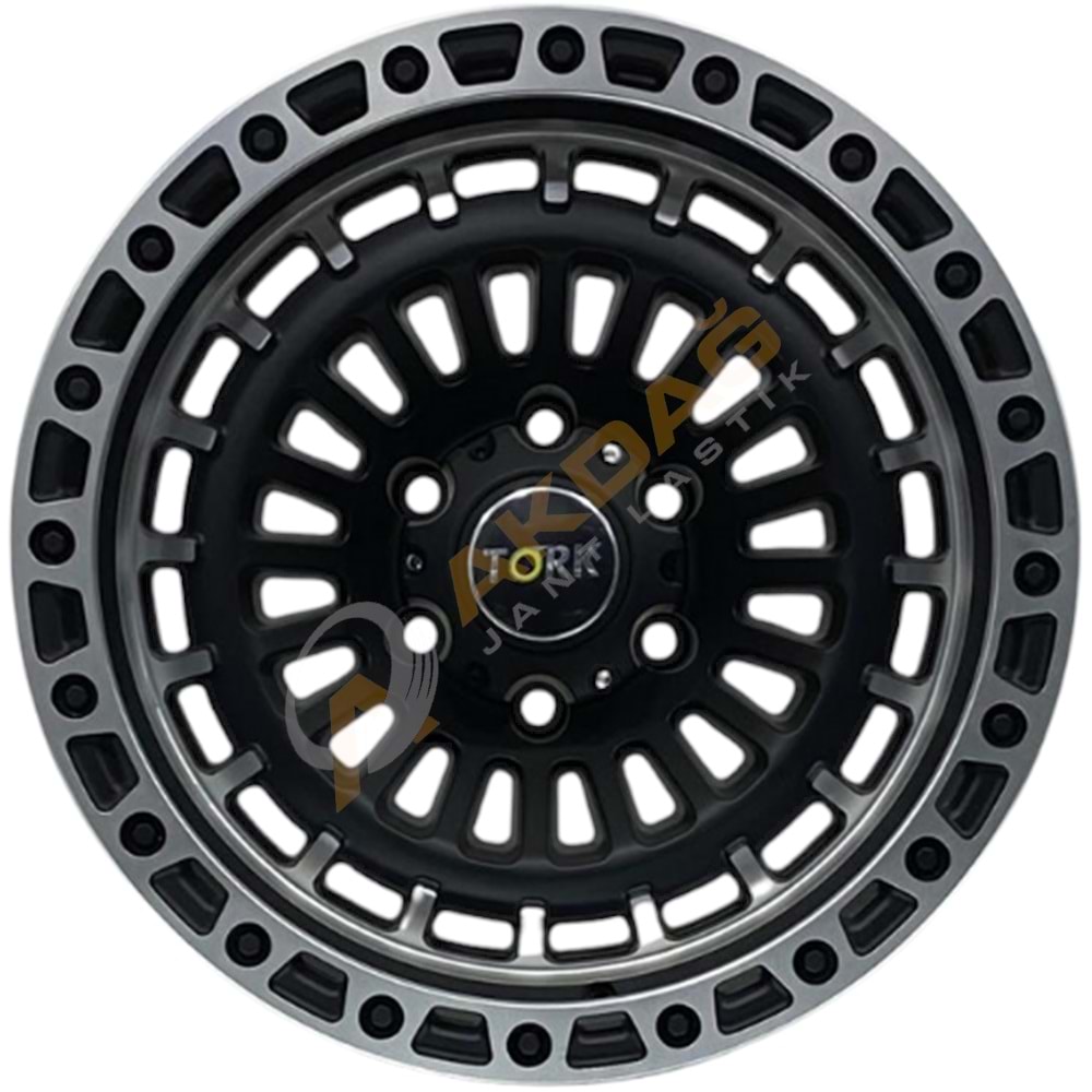 17X9.0 JANT TORK 3369 6X139.7 ET40 110 MATT BLACK GREY