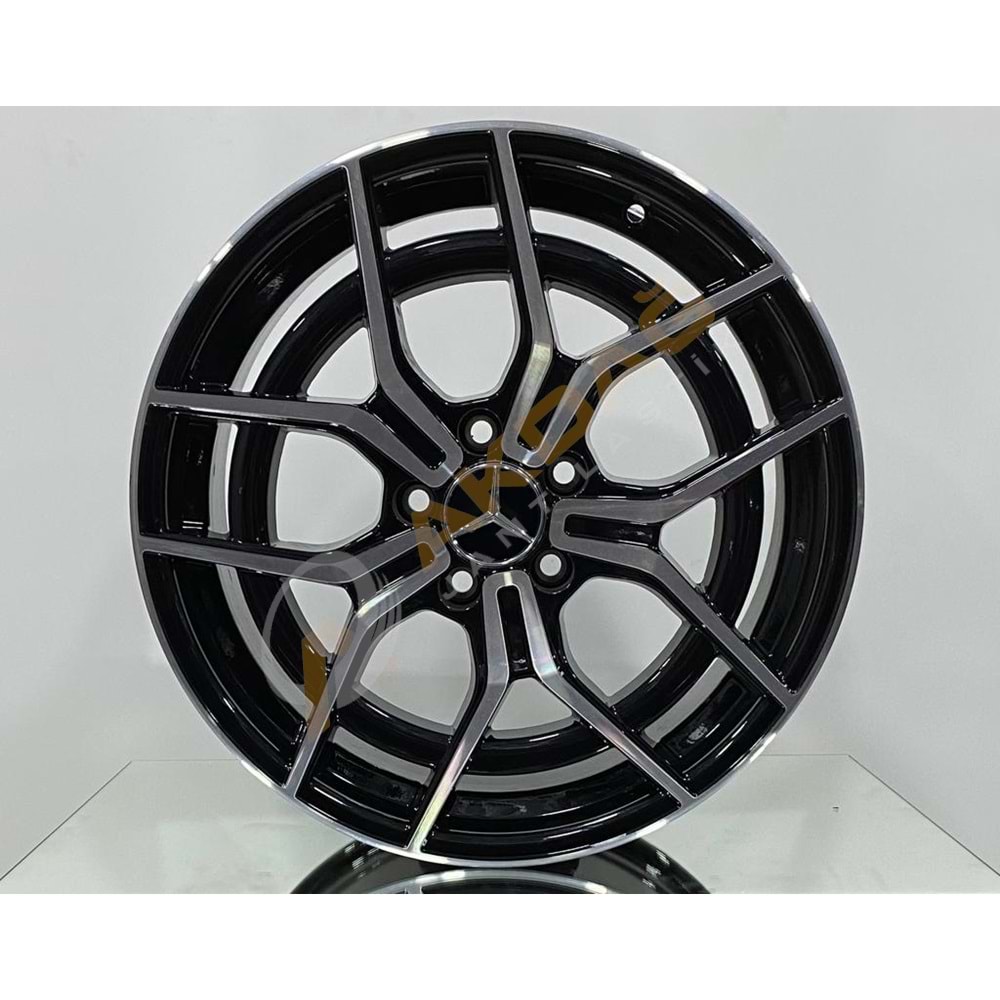 18X8 JANT STW 810 5X112 ET45-66,6 BLACK DIAMOND MERCEDES