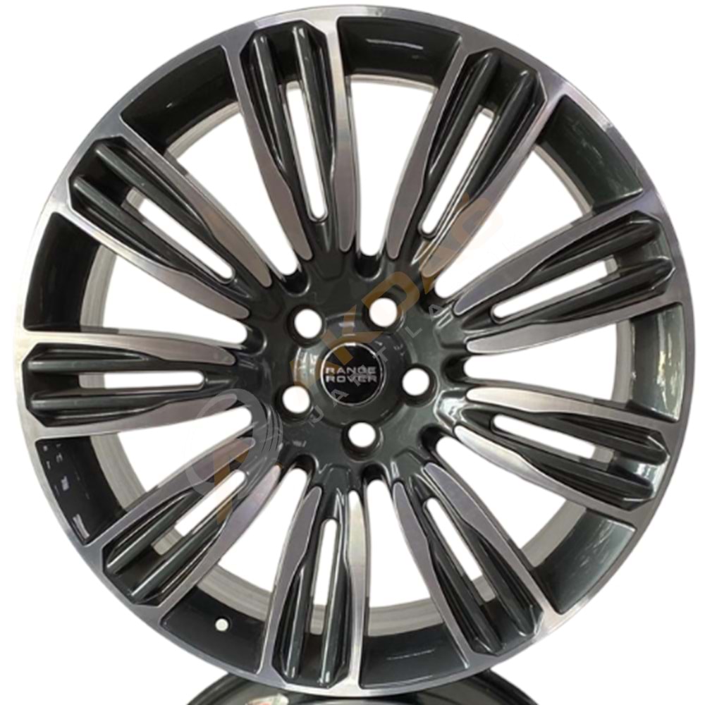 22X9.5 JANT TRUVA 159 5X120 ET45 72.56 GUN METAL