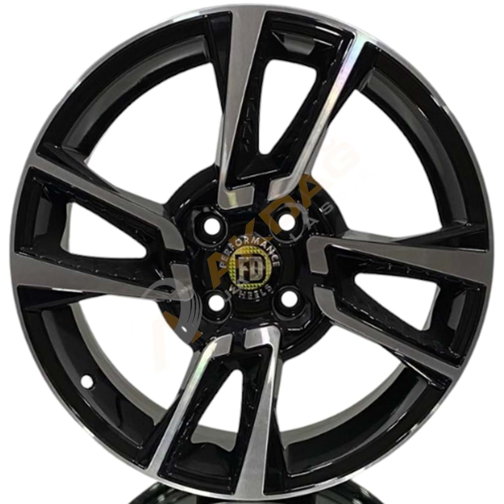 16X7.0 JANT FD 16077 4X100 ET35 67.1 BLACK DİAMOND