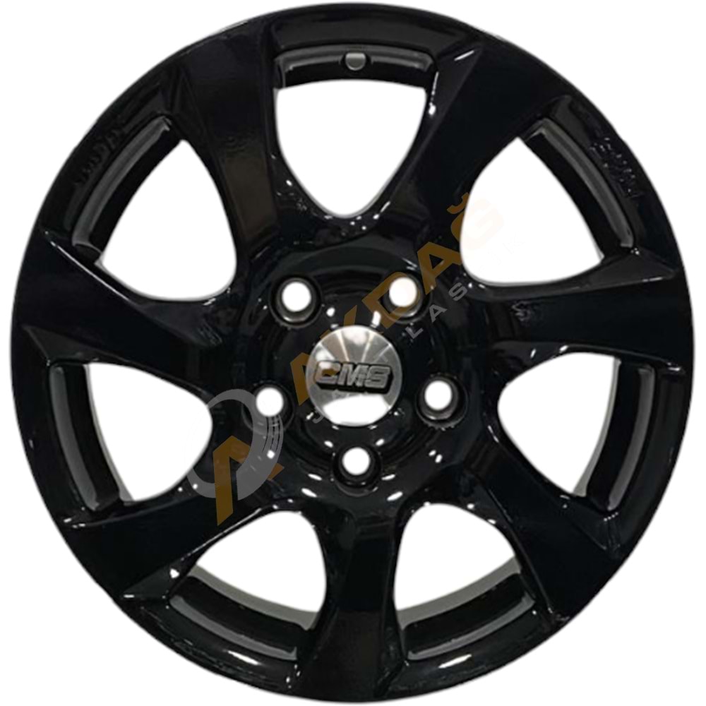 15X6.0 JANT CMS 1059 5X112 ET43 BLACK
