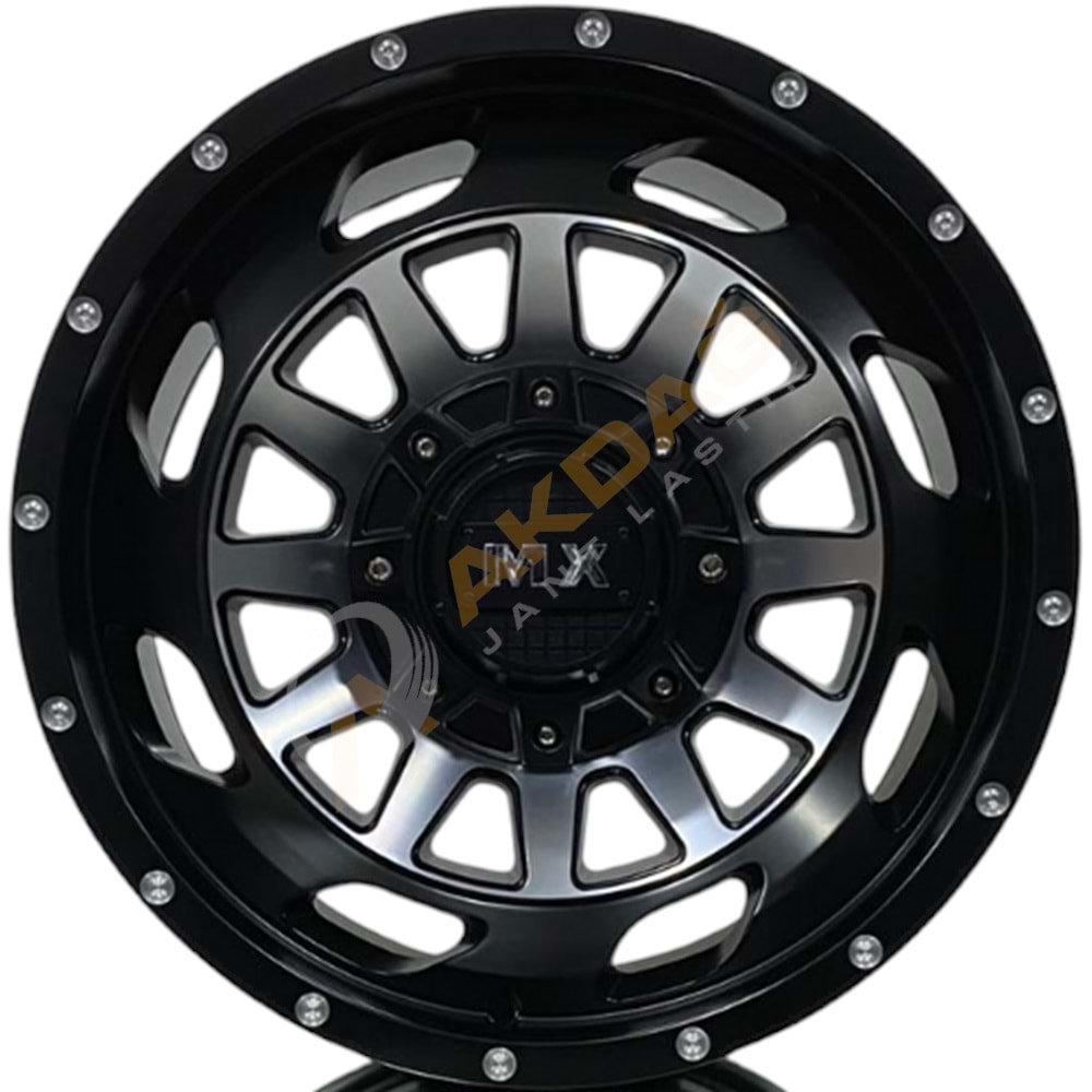 17X9.0 JANT EMR 1438 6X139.7 ET0 110 BLACK MİLLİN DİAMOND