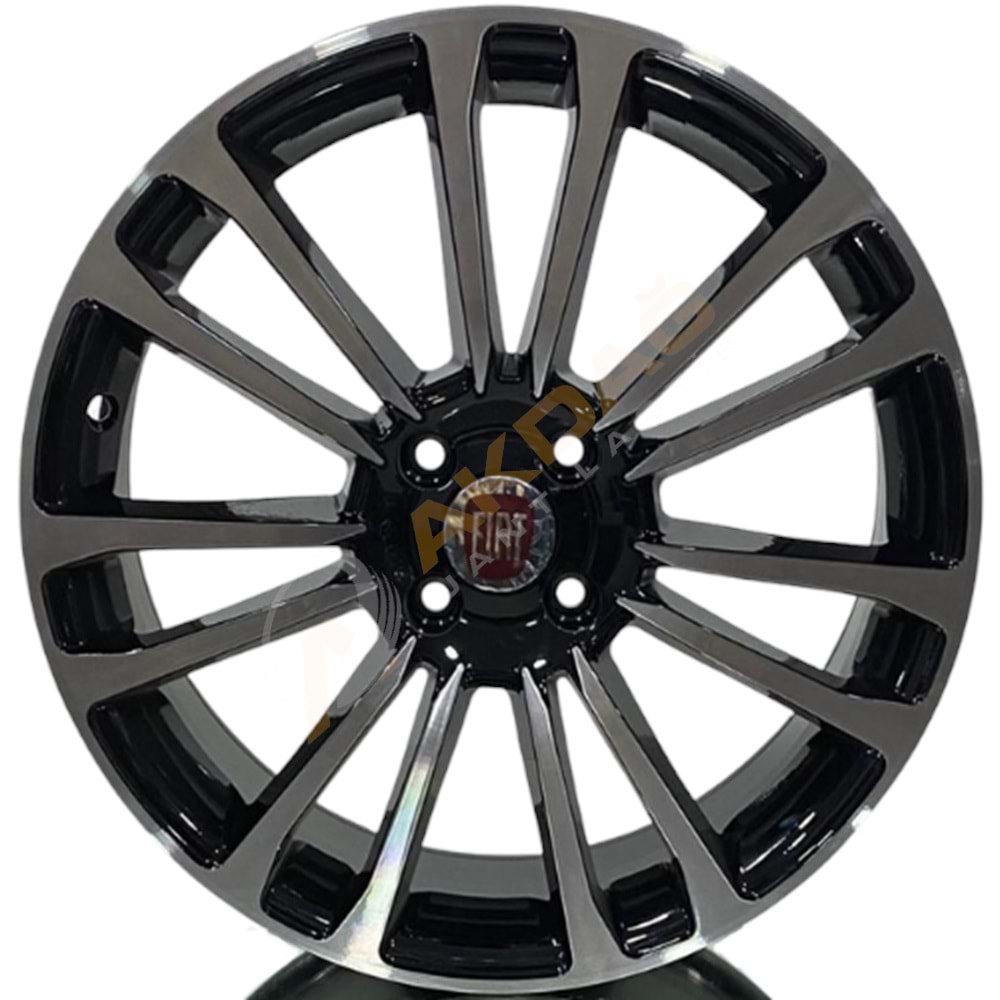 17X7.5 JANT DY 957 4X100 ET39 58.1 BLACK DİAMOND