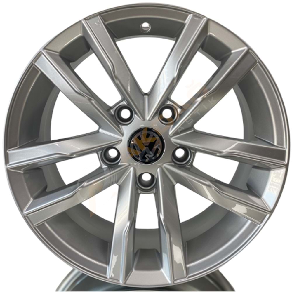 16X6,5 JANT JNT 134 5X100 ET35 57,1 SİLVER