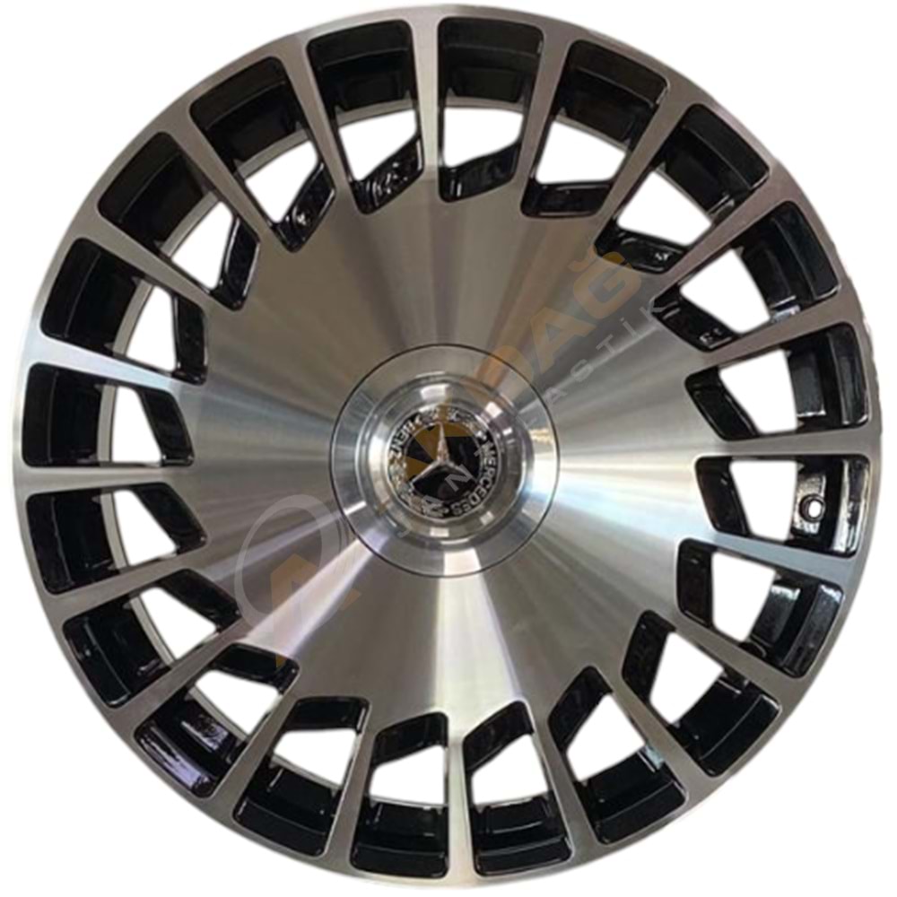 20X8.5 JANT F 8298 5X112 ET35 66.6 BLACK DİAMOND
