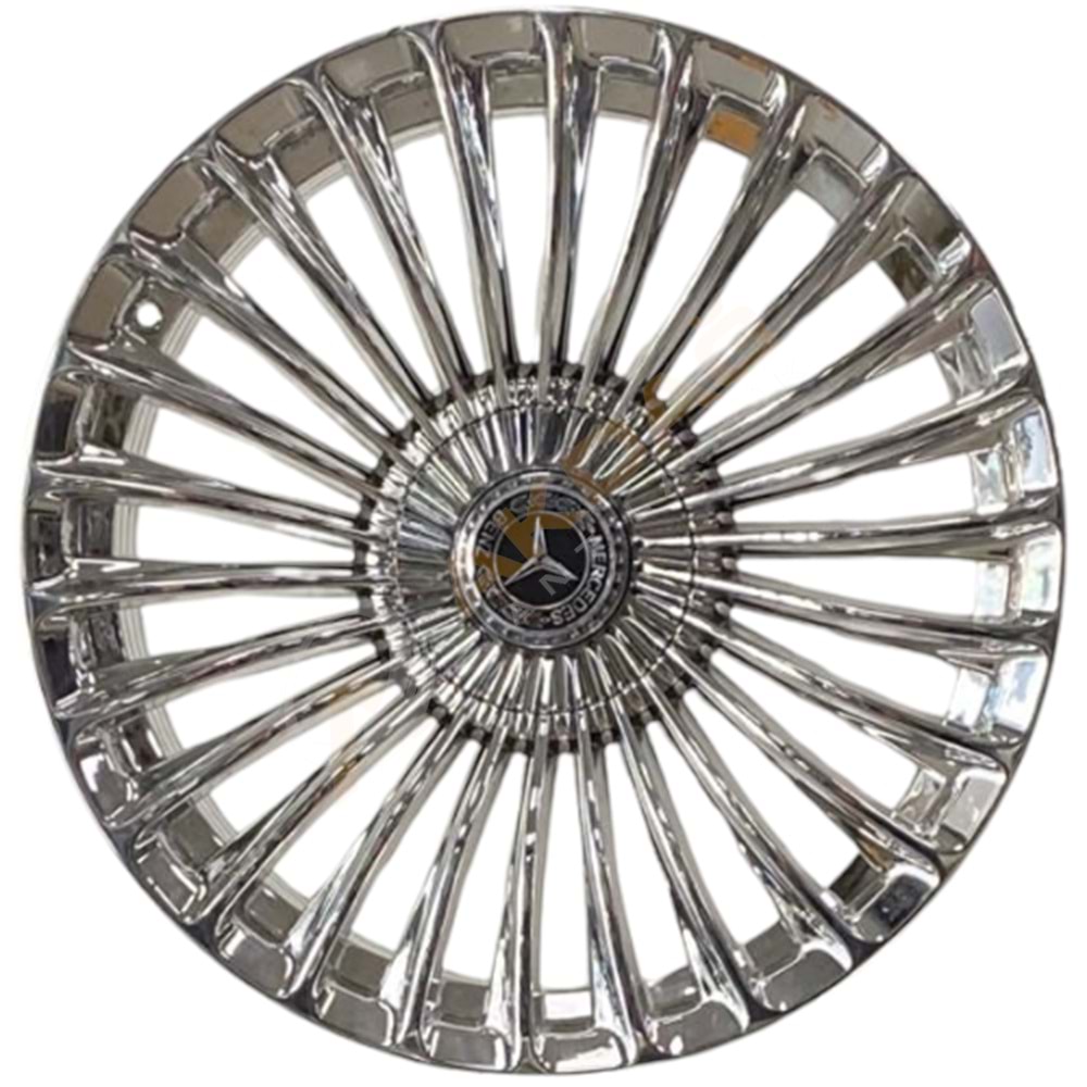 20X9.5 JANT BK 3S198 5X112 ET45 66.56 MERCEDES CHROME