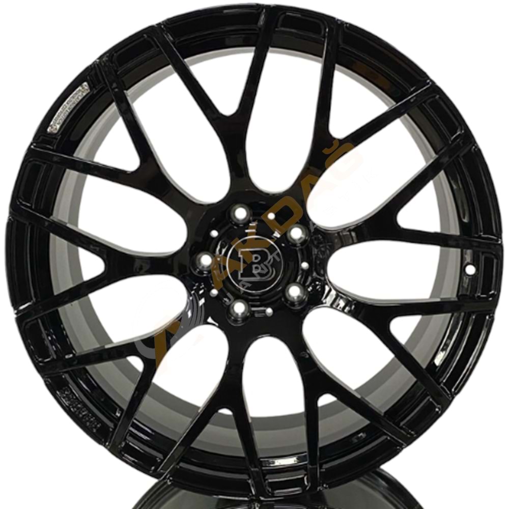 22X10 JANT FMB 21 5X130 ET30 84.1 BLACK BRABUS