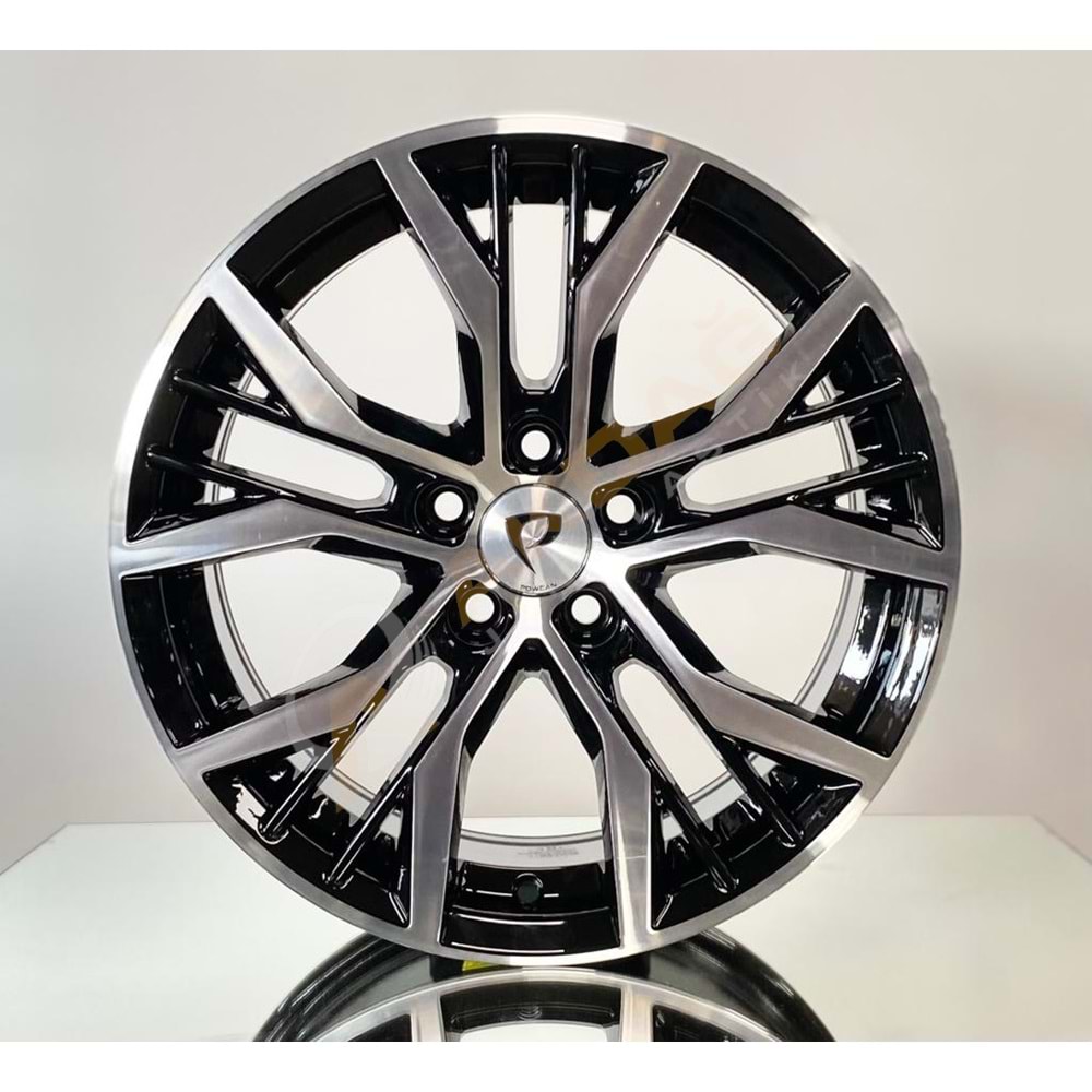 16X7 JANT BK 713 5X100 ET35 57,1 BLACK MACHINED