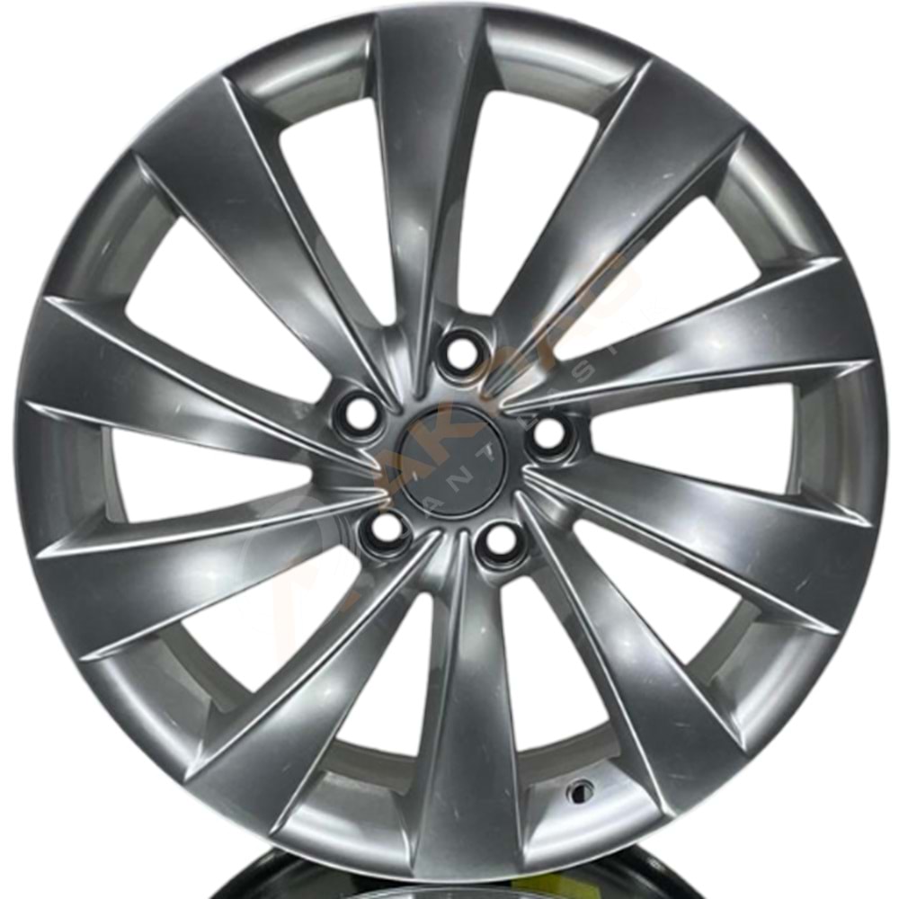 14X6,0 JANT BK 438 5X100 ET35 57,1 HYPER SİLVER INTERLAGOS