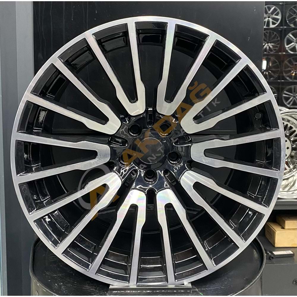 20X8,5 JANT DY 1050 5X112 ET30 66,6 BLACK DİAMOND