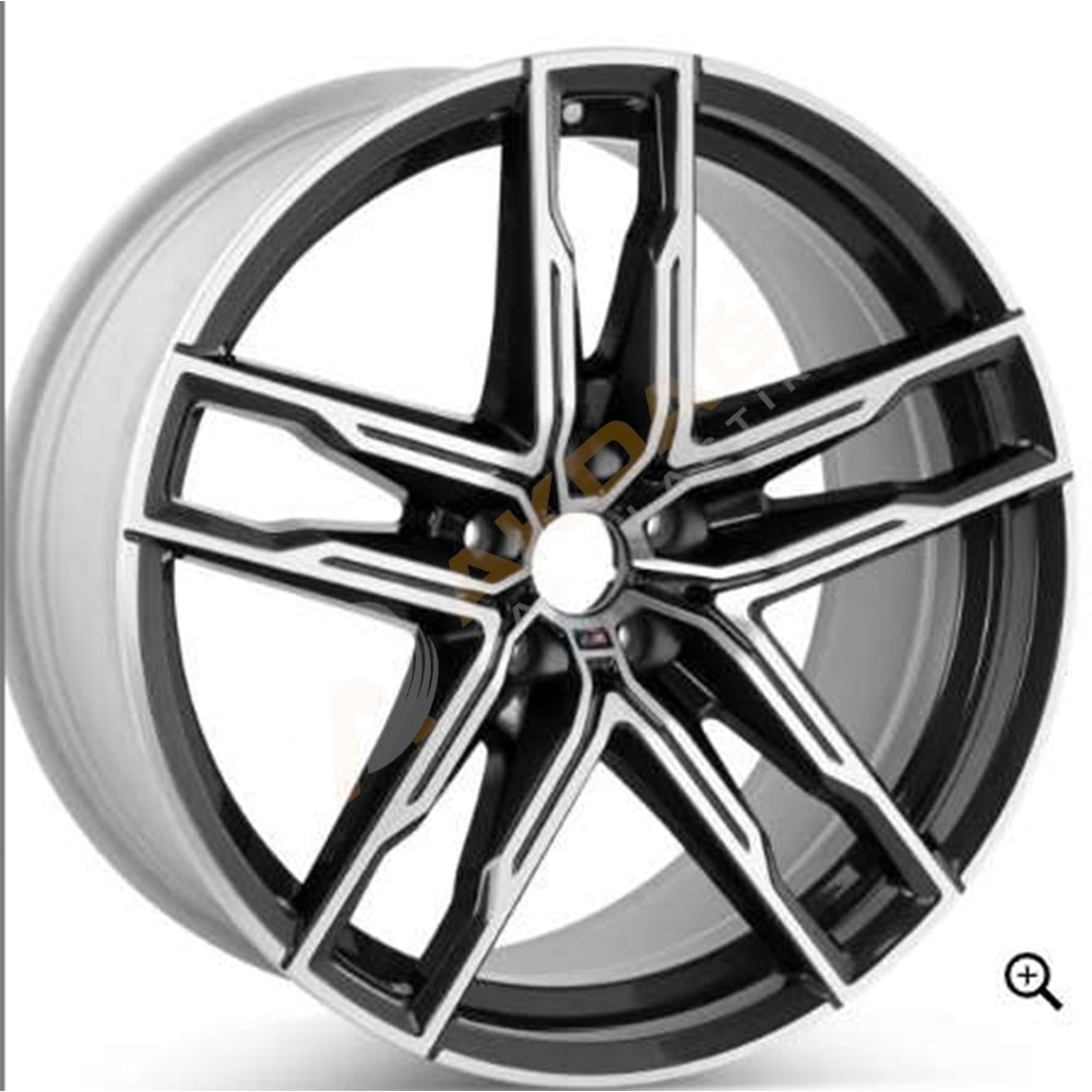 20X9.5 JANT R1W HP 3076 5X112 ET35-66,5 BLACK MACHINED