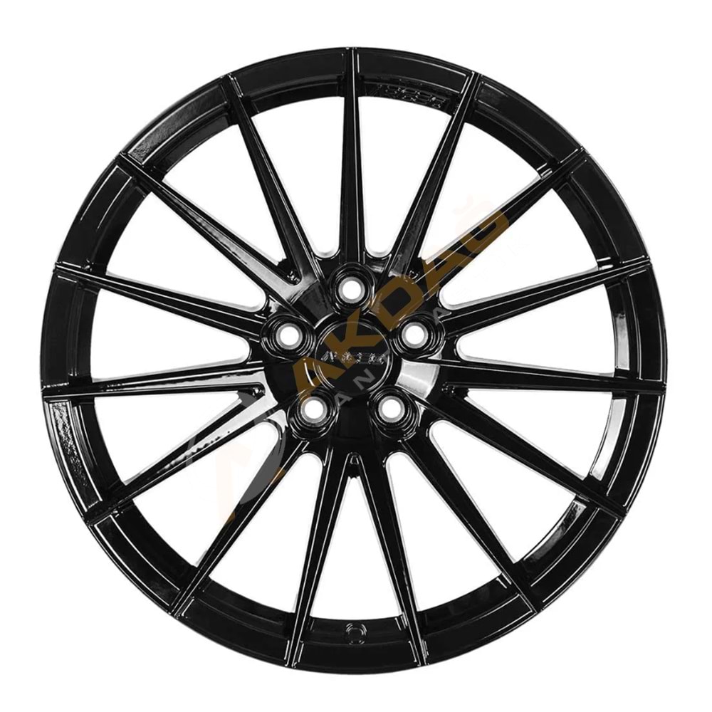 18X8 JANT ARC S 1013 5X112 ET35-73,1 GLOSSY BLACK LİSBON