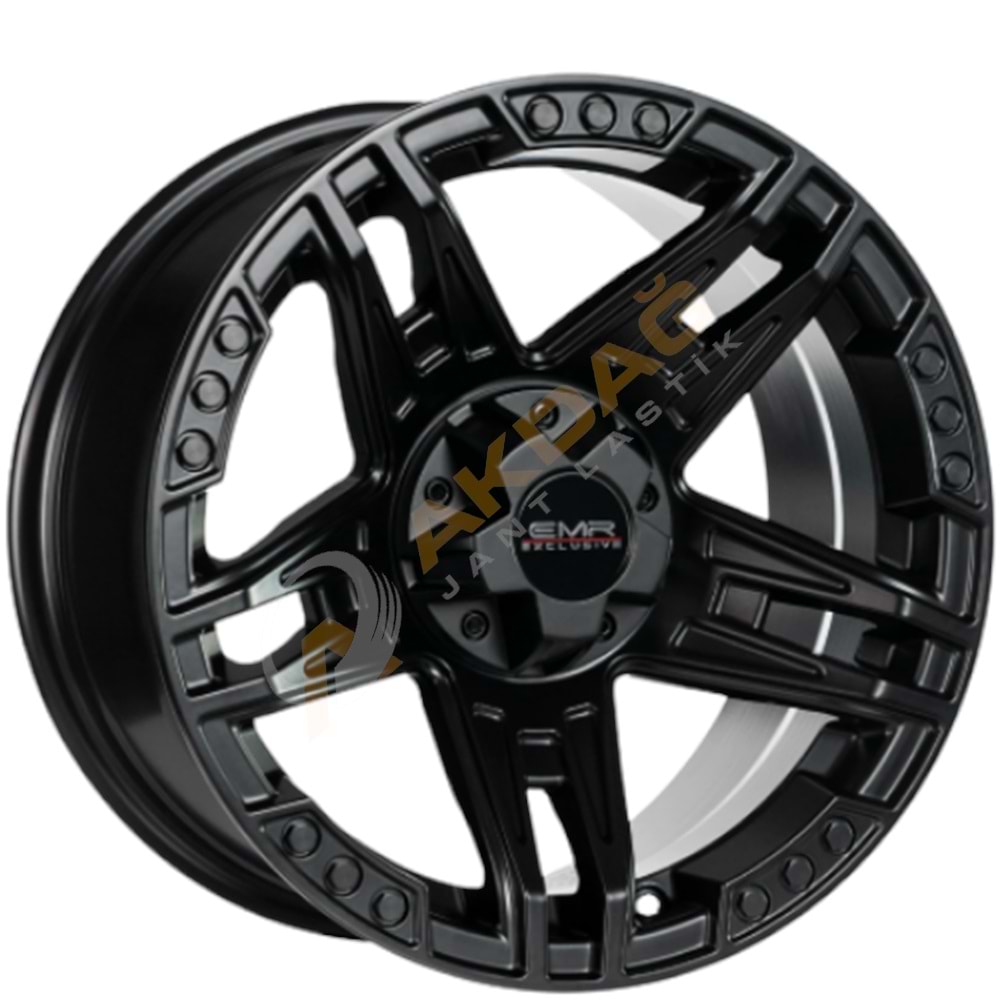 16X8 JANT EMR L 2388 5X114.3 ET10 73.1 MATTE BLACK