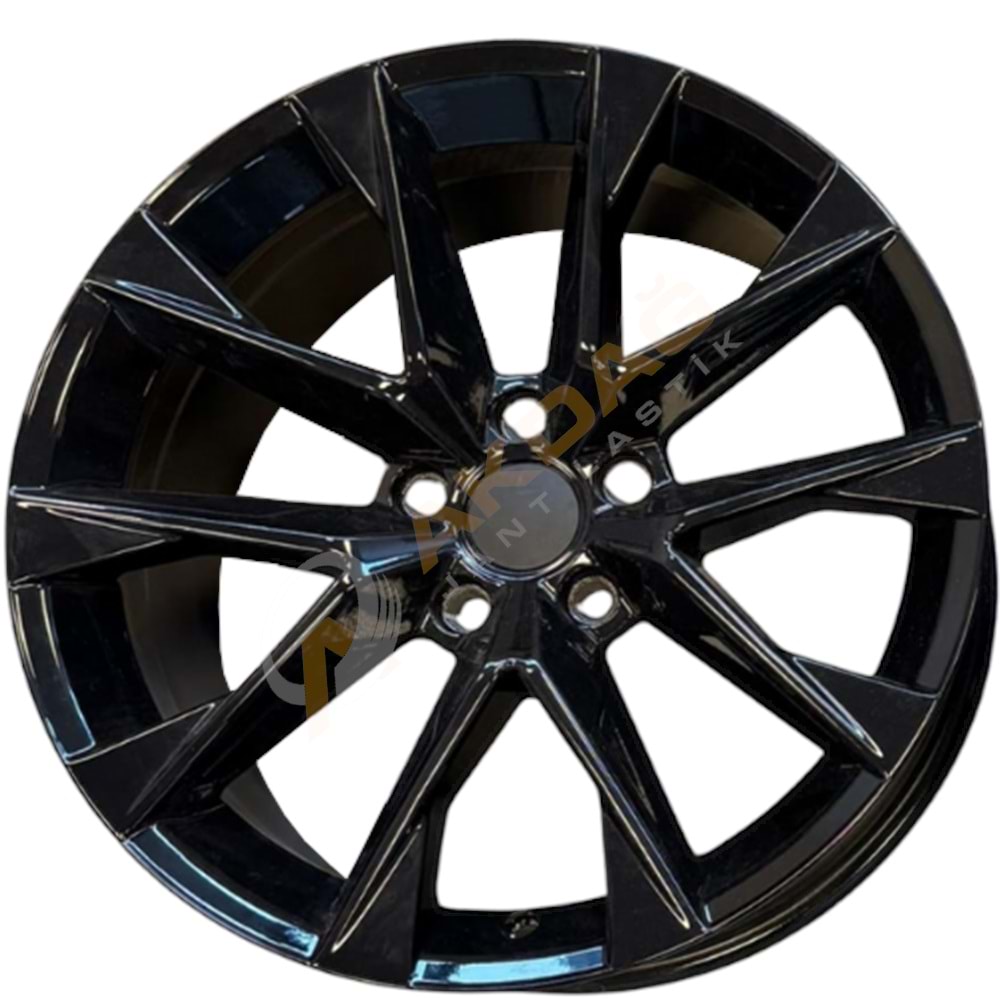 18X8,0 JANT EJ 65 5X100 ET40 57,1 BLACK