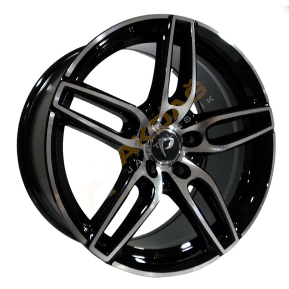 19X9 JANT 5X112 BK 5434 ET45-66,56 BLACK DIAMOND
