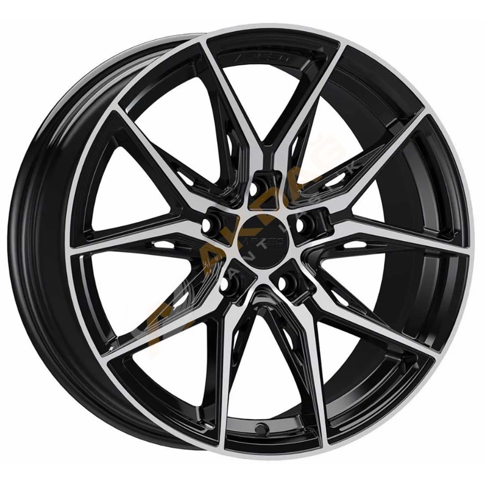 18X8,0 JANT ARC 18177 5X114,3 ET35 73,1 BLACK DİAMOND MARSEİLLE