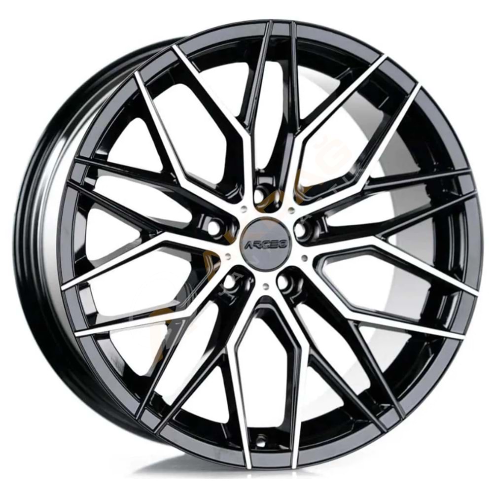 18X8 JANT ARC G6948 5X105 ET35 56,6 BLACK DİAMOND VALENCİA