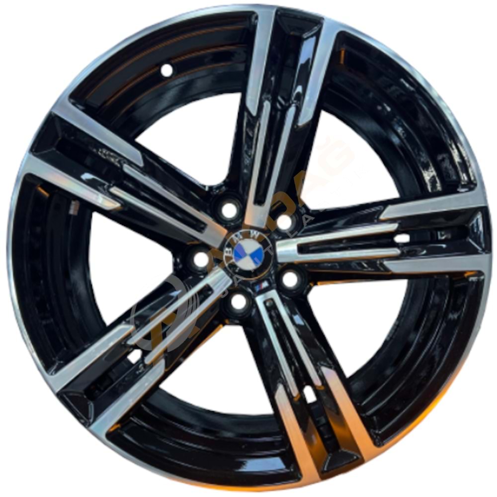 18X7,5 JANT OEM BMW 5X112 66,6 BLACK DİAMOND ORJİNAL TEŞHİR