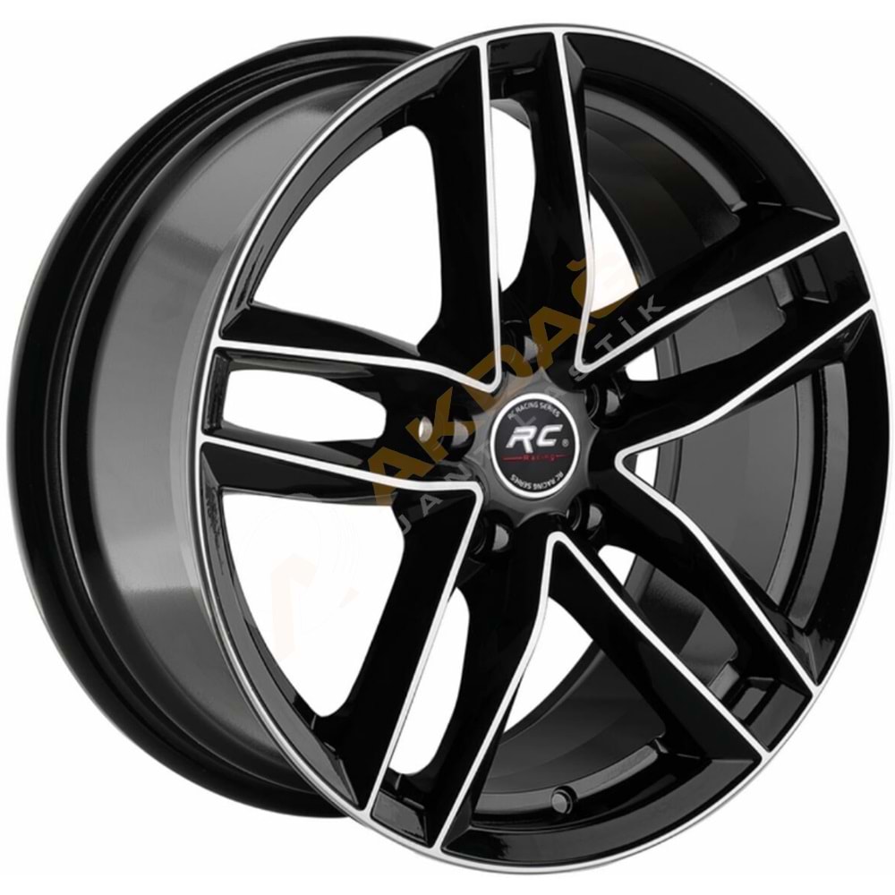 17X7,5 JANT RC 5068 5X115 ET35-70,2 BLACK DİAMOND
