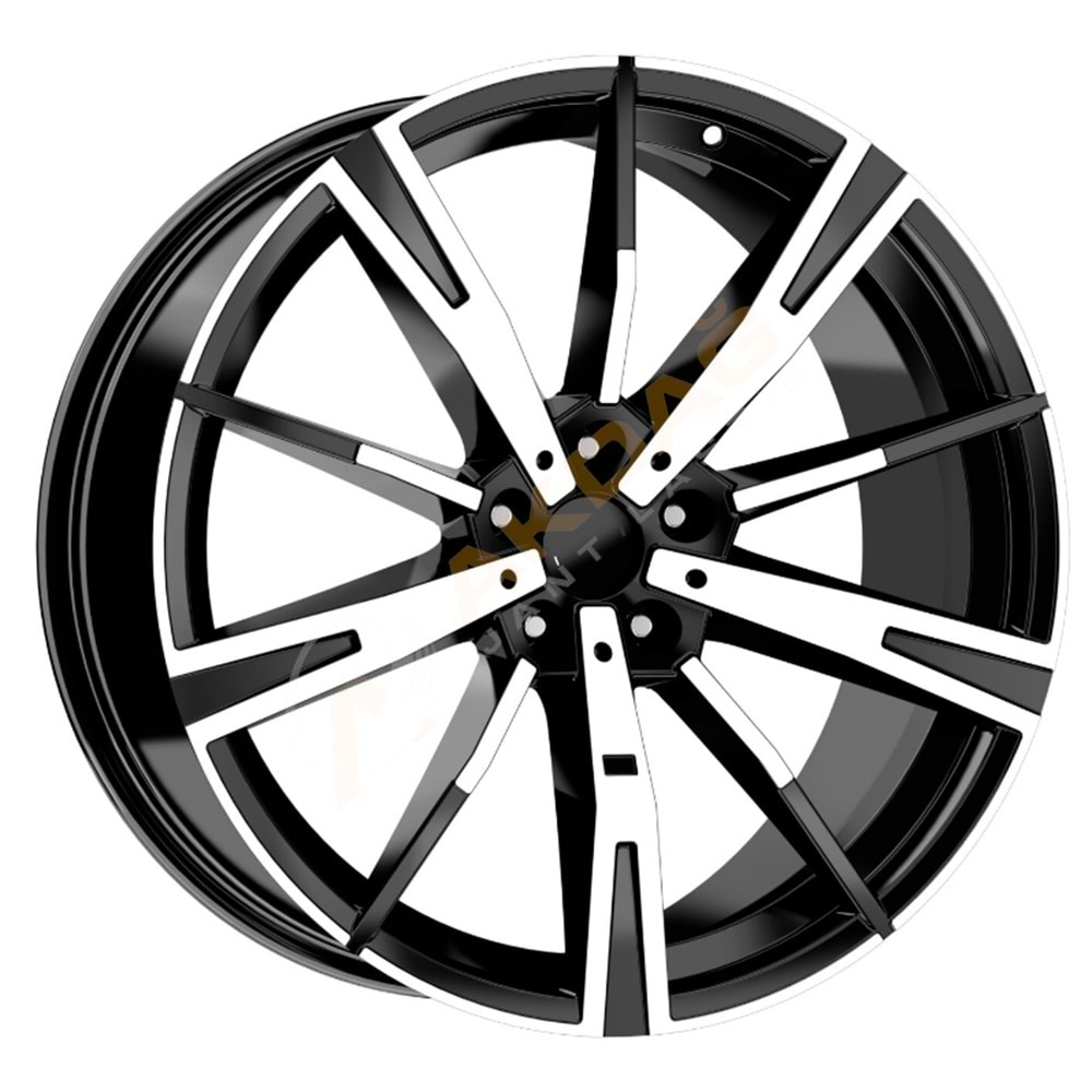 20X10.0 JANT DY 1740 5X112 ET40 66.6 BLACK DİAMOND