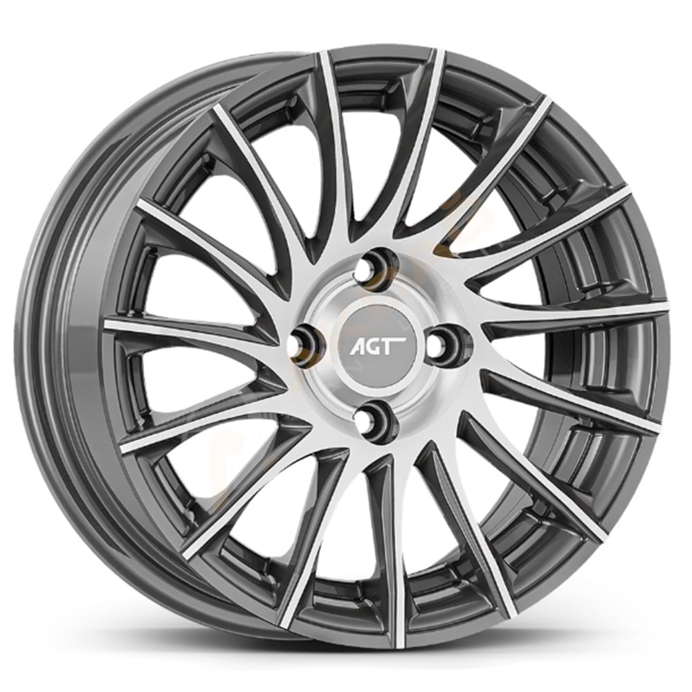 14X5,5 JANT FD 14003 4X100 ET35-67,1 TİTANİUM DİAMOND