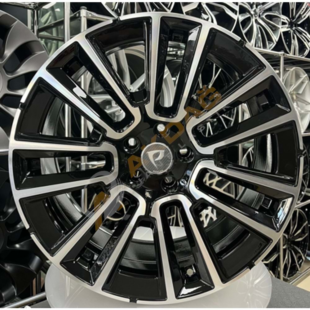 19X8 JANT BK 3S1341 5X108 ET40 67,1 BLACK MACHİNED