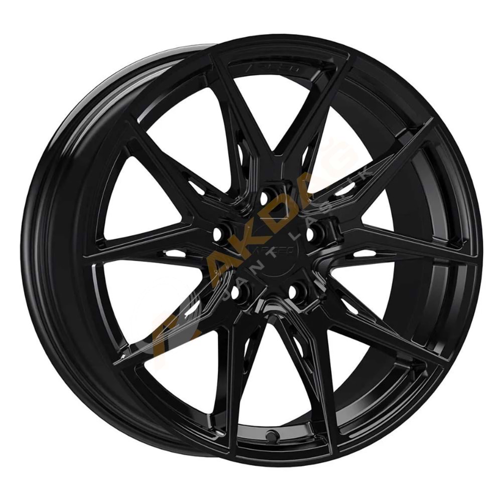 17X7,5 JANT ARC G693 5X105 ET35-56,6 GLOSS BLACK MARSEİLLE