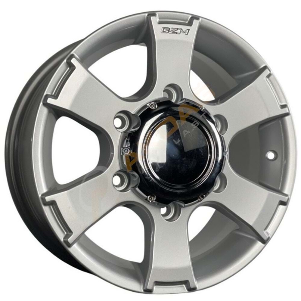 16X8 JANT GZM 1199 6X180 ET70 138,8 SİLVER