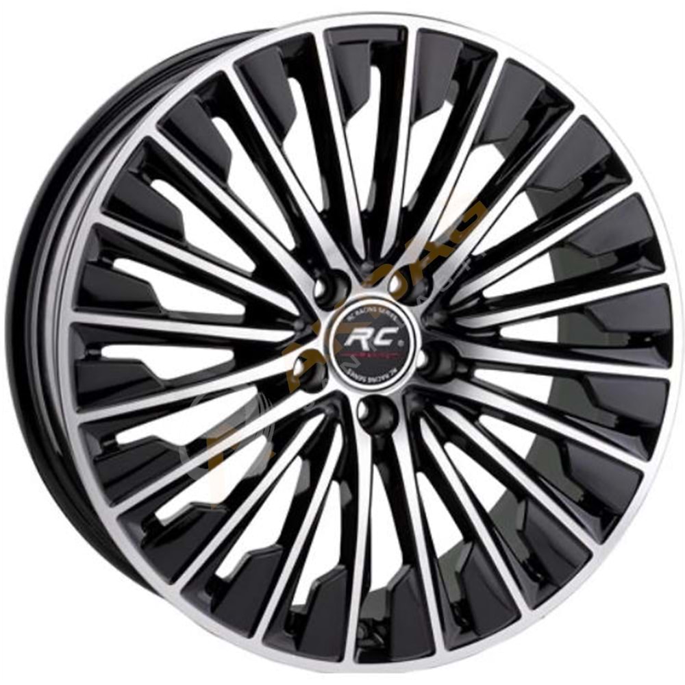 20X8,5 JANT RC 1142 5X112 ET38 66,6 BLACK DİAMOND