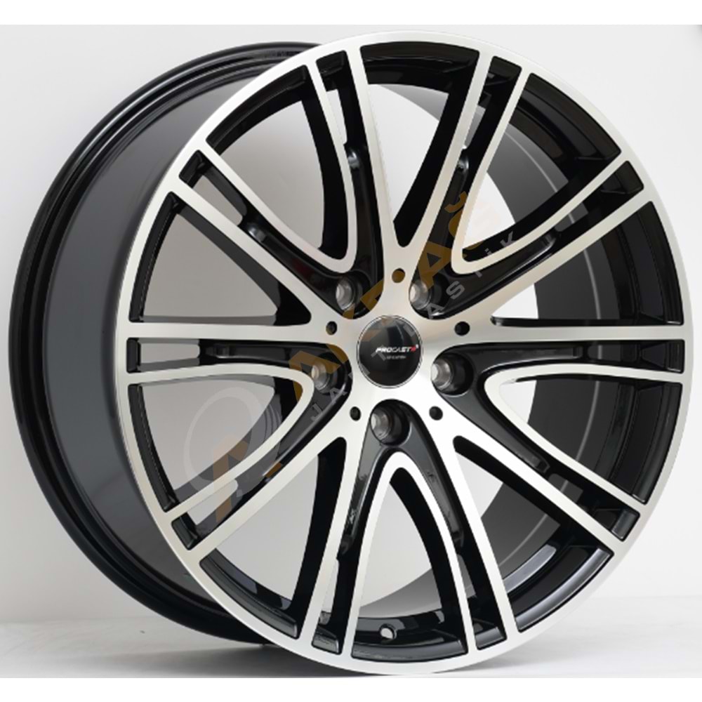 19X9,5 JANT PRO 2024 5X120 ET37 72,56 BLACK DİAMOND