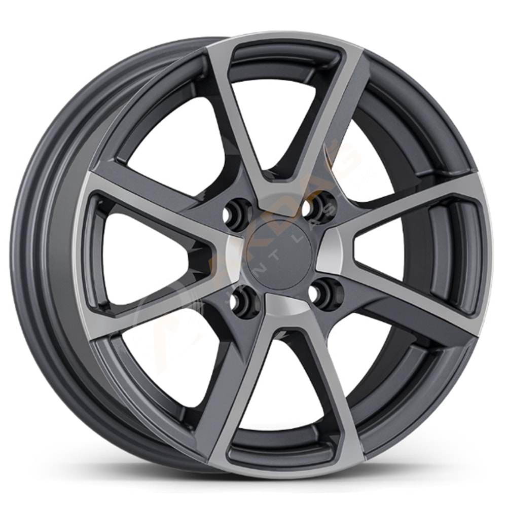 14X6 JANT FD 14040 4X100 ET35-67,1 GUN METAL DAİMOND