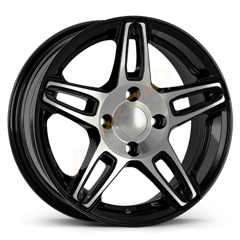 15X6,0 JANT FD 15281 4X108 ET35-63,4 BLACK DİAMOND