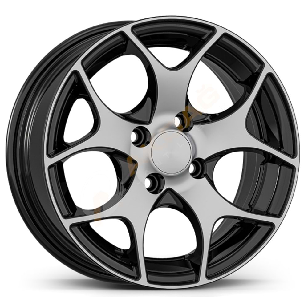 15X6,5 JANT FD 15019 4X108 ET25 67,1 BLACK DİAMOND