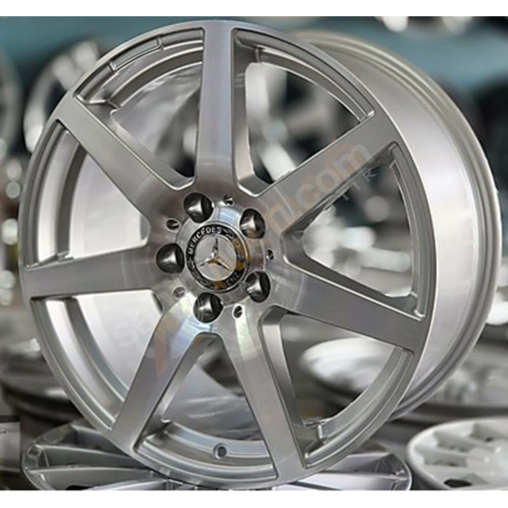 18X8,5 JANT R1A 1200 5X112 ET48 66,6 SİLVER DİAMOND