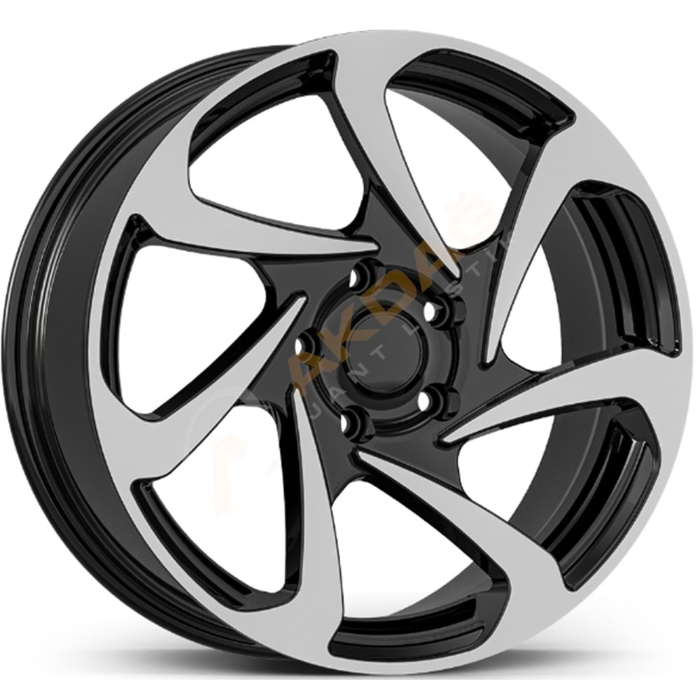 18X8 JANT FD 18286 5X110 ET45-65,1 BLACK DIAMOND