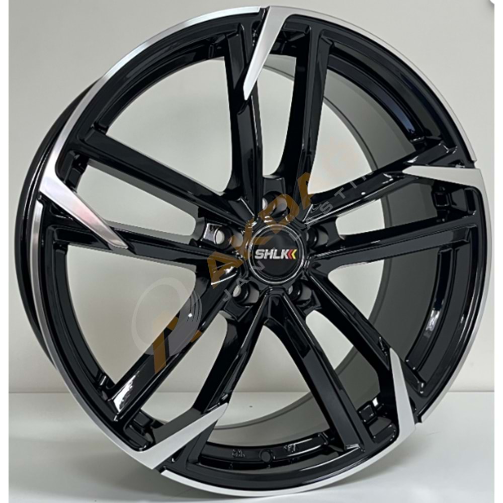19X8 JANT SLK 1968 5X108 ET42-65,1 BLACK DİAMOND