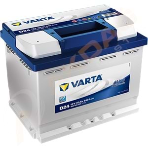 12V 60Ah Varta Akü Blue Dynamic D24