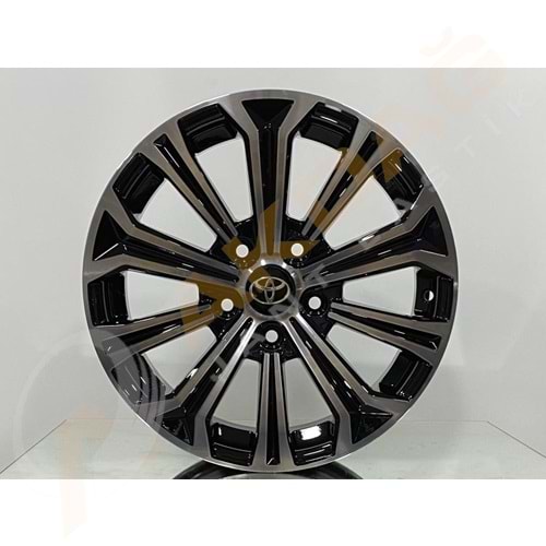 17X7,5 JANT DY 607 5X114,3 ET45-60,1 BLACK DIAMOND