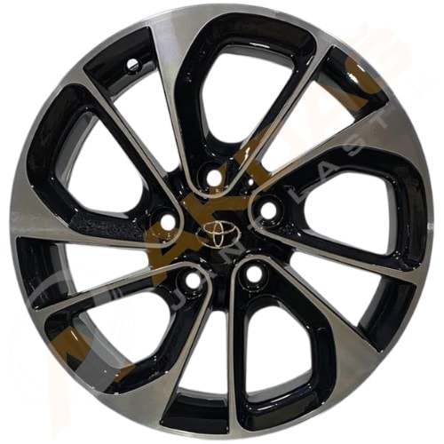 16X6.5 JANT R026 5X114.3 ET45 67.1 BLACK