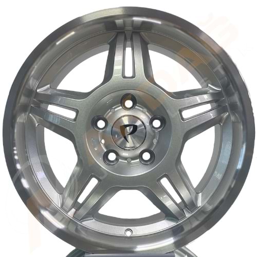 17X8.0 JANT BK 657 5X120 ET41 72.56 SİLVER MACHİNED