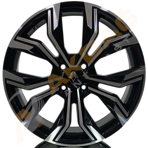 17X7.5 JANT KM DY 667 4X100 ET40 60.1 BLACK DİAMOND