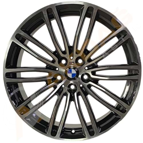 19X9,5 JANT TRUVA 195 5X112 ET30 66,6 BLACK DİAMOND